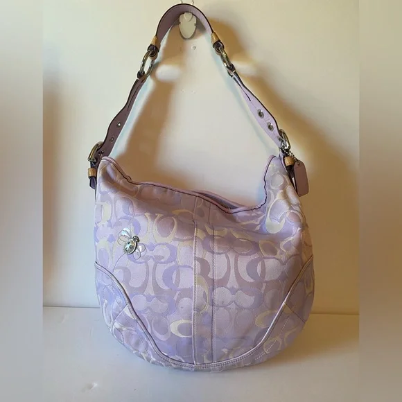 【美品】Coach Accessory Porch Hobo Purple ✨希少✨Coach accessory porch HOBO purple - メルカリ
